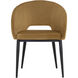 Thatcher Black / Gold Sky Dining Armchair